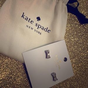 ⭐️Kate Spade cute bow tie earrings